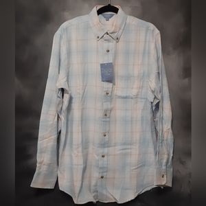 Men's Tackle and Tides Fannel long sleeve size large NWT